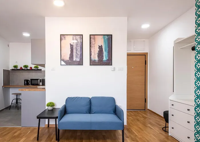 Modern Bright Studio-free Private Parking-fast Wi-fi * 노비사드